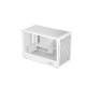 Računalniško ohišje DeepCool CH260, Micro-ATX, kajeno steklo, belo