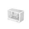 Računalniško ohišje DeepCool CH260, Micro-ATX, kajeno steklo, belo