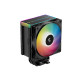 Hladilnik za procesor DeepCool AG500 BK ARGB V2, 120mm, črn