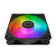Ventilator za ohišje Cooler Master SickleFlow Edge 120 ARGB PWM 120mm, komplet 3 kom, črn