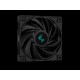 Hladilnik za procesor DeepCool AK400 Zero Dark, 120mm, 220W TDP, črn