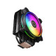 Hladilnik za procesor Cooler Master Hyper 212 HALO ARGB, 120mm, črn
