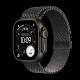 Watch Apple Watch Ultra 3 (2025) 5G 49mm Black Titanium Case with Black Titanium Milanese Loop M - Black