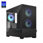 Fractal Design Pop Mini Air RGB Black TG Clear, FD-C-POR1M-06