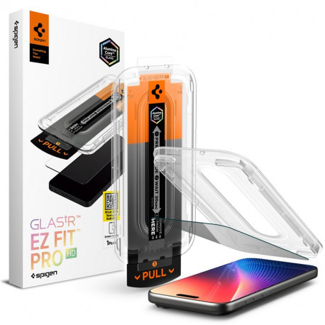 Spigen Glass tR EZ Fit HD Transparency 1 Pack, zaštitno staklo za ekran telefona 1 kom - iPhone 17/16 Pro/17 (AGL10098)