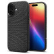 Spigen Liquid Air, matte black - iPhone 17