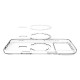 Spigen Liquid Crystal MagSafe, clear white - iPhone 17 Pro