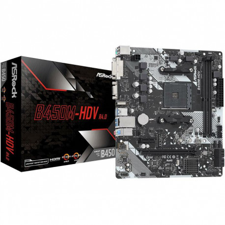 Asrock AMD AM4 B450M-HDV R4.0