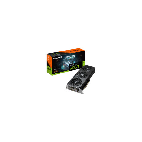 GIGABYTE Video Card NVIDIA GeForce RTX 5060 GAMING OC 8G (8GB GDDR7/128bit, PCI-E 5.0, 1x 8Pin Power