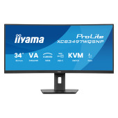 34" UW Curved VA-panel, 3440x1440-120Hz, 350cdm, 0,4ms MPRT, Speakers,USB-C Dock (LAN/KVM/95W PD),Di