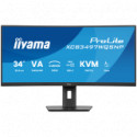 34" UW Curved VA-panel, 3440x1440-120Hz, 350cdm, 0,4ms MPRT, Speakers,USB-C Dock (LAN/KVM/95W PD),Di