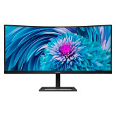 PHILIPS Monitor 346E2CUAE 34" Curved VA, 3440x1440 (UWQHD), 100Hz, 1ms (MPRT), 1500R, 300 cd/m2, 300