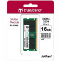 Transcend DRAM 16GB JetRAM DDR4 3200Mhz SO-DIMM 2Rx8 1Gx8 CL22 1.2V