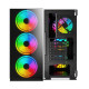 Kućište Savio X1 RaptorARGB ATX Mid-Tower. Mesh Glass