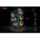 Kućište Savio X1 RaptorARGB ATX Mid-Tower. Mesh Glass