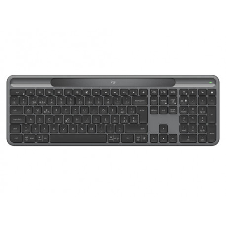 Tipkovnica Logitech K980 Signature Slim Solar+, Wireless, grafitna, SLO g.