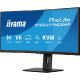 IIYAMA 34" XCB3497WQSNP-B1 UWQHD (3440×1440) curved VA, 21:9,350 cd/m2, 3000:1, HDMI x2, DP,  USB-C dock, RJ45, KVM switch, H