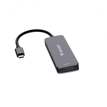 Verbatim USB-C Essentials Multiport Hub 4 priključaka: HDMI, USB-C PD, USB-A 3.2 Gen 1, USB-A