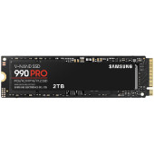 Samsung 990 Pro 2TB NVMe PCIe 4.0 M.2 SSD, R/W: 7450/6900 MB/s, (MZ-V9P2T0BW)