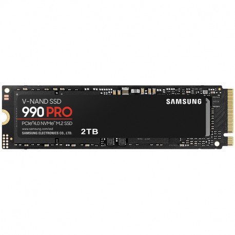 Samsung 990 Pro 2TB NVMe PCIe 4.0 M.2 SSD, R/W: 7450/6900 MB/s, (MZ-V9P2T0BW)