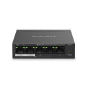 Mercusys 5-Port Gigabit Desktop preklopnik (Switch) 4× Gigabit PoE+, 1× Gigabit Non-Po, Plug & Play, metalno kučište 
