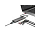 Roline USB-C multiport docking station, 1×4K HDMI, 2×USB 3.2 Gen 2, 1×USB Type C PD, 1×G-LAN, 1×SD/microSD Card Reader