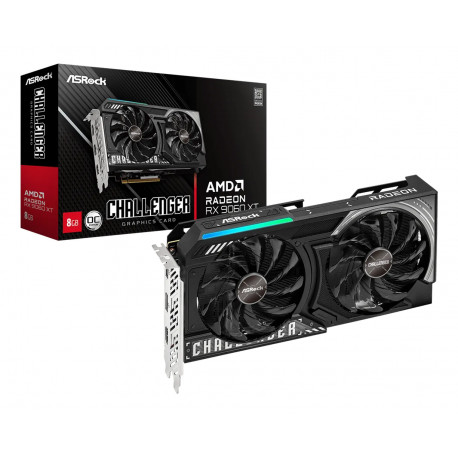 Asrock Radeon RX 9060 XT CL 8GB GDDR6 OC, PCIe 5.0x16, HDMI/2×DP