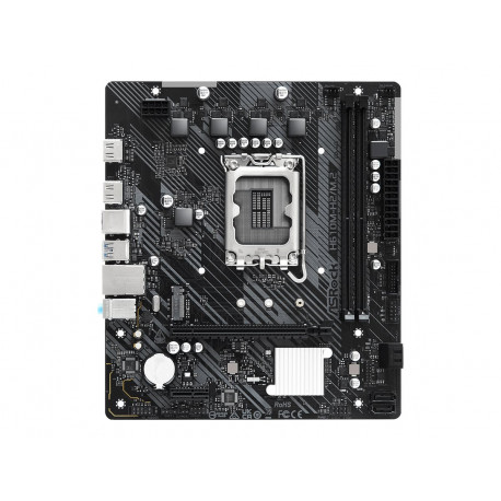 ASRock MB H610M-H2/M.2 D4 S.1700, 2× DDR4/3200MHz, PCIe 4.0, G-LAN, 2×HDMI, mATX