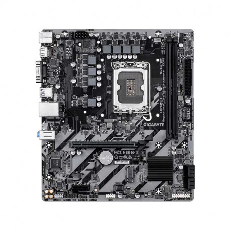 Gigabyte MB H810M H, S.1851, DDR5/6400MHz, PCIe 4.0, G-LAN, VGA/HDMI, mATX