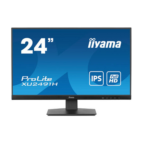 IIYAMA 24" XU2491H-B1 FHD (1920x1080) IPS 16:9, 100Hz, 300cd/m2, 1300:1, 0.5ms, HDMI, DP, tilt