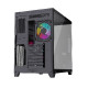 BIT FORCE Mid Tower ARGB Gaming PC kućište CUBE ARGB-TGC-PWM4