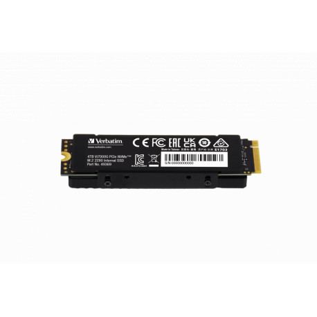 Verbatim Vi7000G 4TB SSD M.2 NVMe PCIe Gen4x4, R/W: 7000/6400MB/s