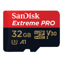 SANDISK Extreme PRO microSDHC 32GB + AD