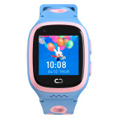 Canyon Kids Watch ZEFIR KW-49 E-SIM 4G GPS WiFi Video Music Games English learning, Pink&Blue
