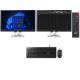 Fujitsu Esprimo D738 Core i5-8500, 16GB DDR4 + 2 x 24'' HP E240