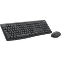 Tipkovnica + Miš Logitech MK295 Silent combo bežični Graphite HR 920-009800