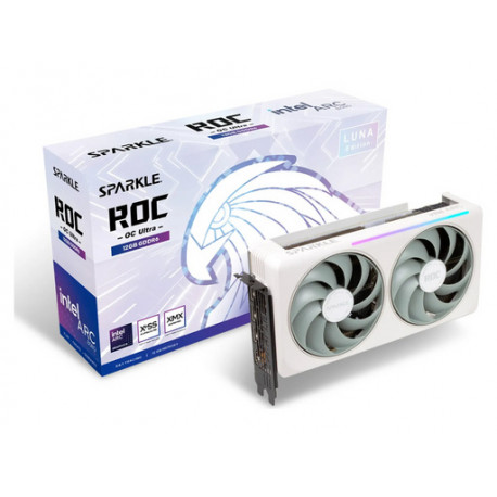 Grafična kartica Intel ARC B580 ROC Luna OC Ultra, 12GB GDDR6, PCIe 4.0 x8, 3xDisplayPort, 1xHDMI, Sparkle