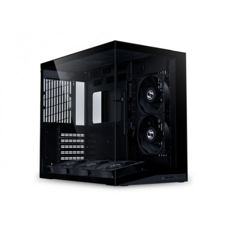 Računalniško ohišje Lian Li O11 Dynamic Mini V2 Flow, ATX, Midi-Tower, kaljeno steklo, črno