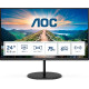 AOC Q24V4EA 23,8", QHD, HDMI, DP, 100Hz, zuvč.