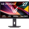 LG 27G610A 27'' QHD, 2xHDMI, DP, HAS, 200Hz, HDR40