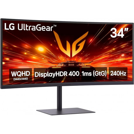 LG 34G630A 34'' WQHD VA ,240Hz, USB-C, HAS, zvuč