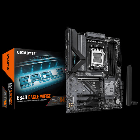 Gigabyte B840 Eagle WF6E, DDR5, LGA1851