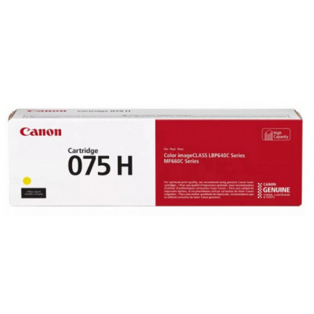 Canon toner CRG-075HY, žuti
