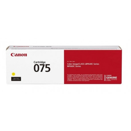 Canon toner CRG-075Y, žuti
