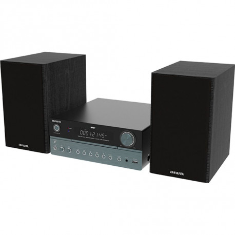 Glazbena linija Aiwa MSBTU-700DAB CD, Bluetooth, USB, crna