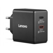 LENOVO Dual USB-C 65W GaN Charger Black