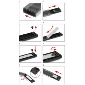 Port kućište za M.2 NVMe SSD disk