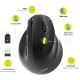 Port miš 2.4 GHz BT erg. punjivi za dešnjake, crni