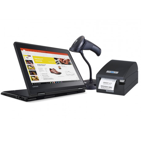 POS blagajna MINI TOUCH (Lenovo Yoga 11e, POS pisač novi, barkod čitač)