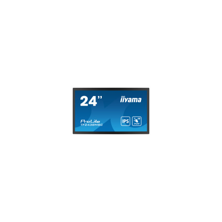 IIYAMA Monitor LED TF2438MSC-B1 TOUCH 23.8” 10pt Optical Bonded PCAP Open Frame 1920 x 1080 600cd 10